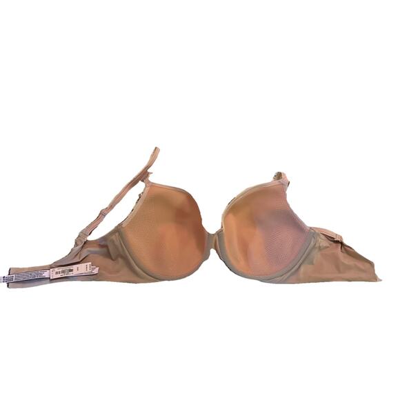 NEW VICTORIA'S SECRET blush LINED PERFECT COVERAGE bra Womens 34DD NWT - Picture 6 of 9
